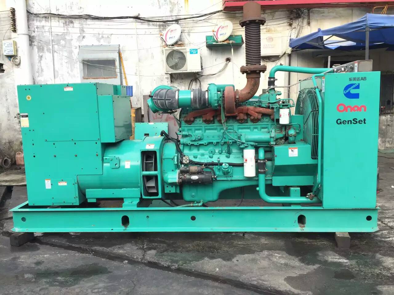 温县租赁发电机-柴油发电机不正常冒烟的原因